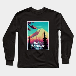 Mount Bachelor Oregon United States ski Long Sleeve T-Shirt